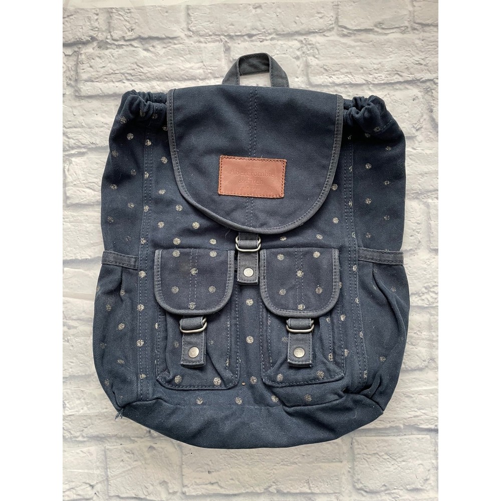 Abercrombie & Fitch denim backpack - Picture 2 of 5